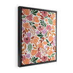 Simple colorful floral CWP Framed Canvas Print Gallery Image 2