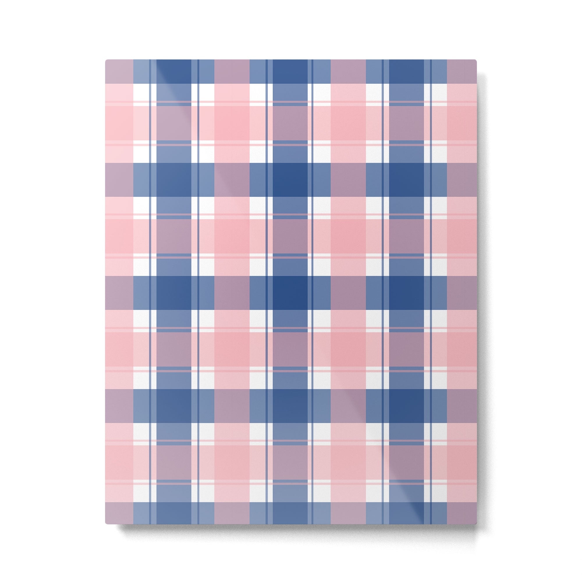 Soft Tones Grid Fusion Metal Print Gallery Image 6