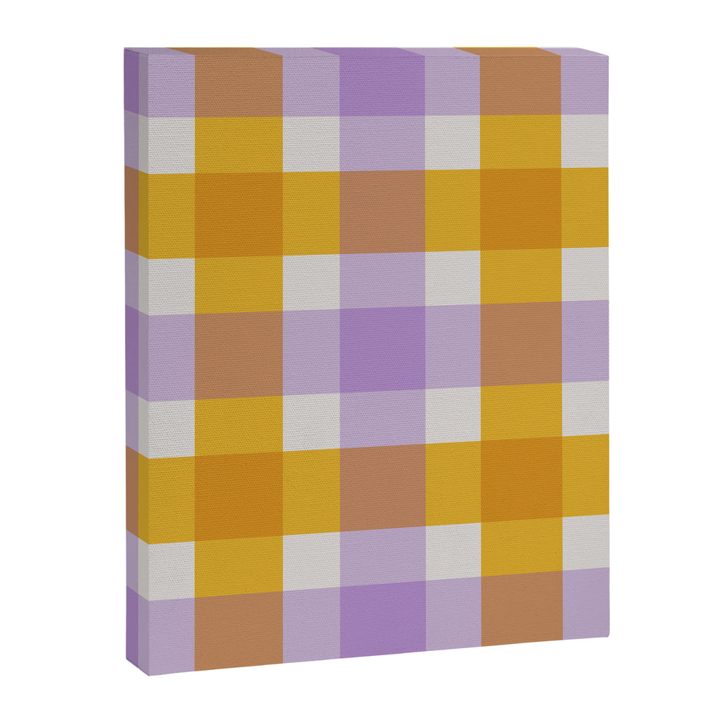 Soothing Geometric Blocks PY Canvas Print Gallery Image 8