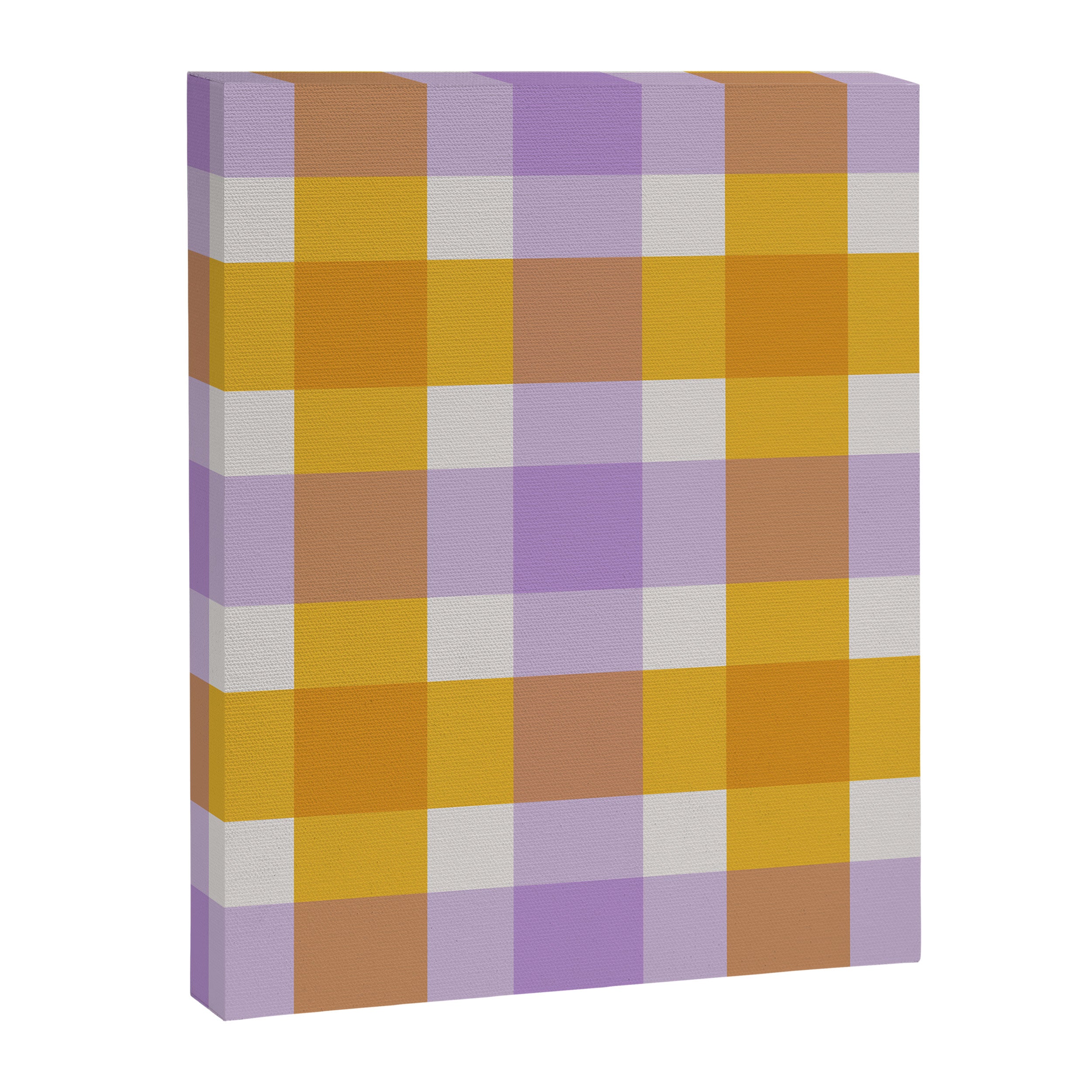 Soothing Geometric Blocks PY Canvas Print Gallery Image 8
