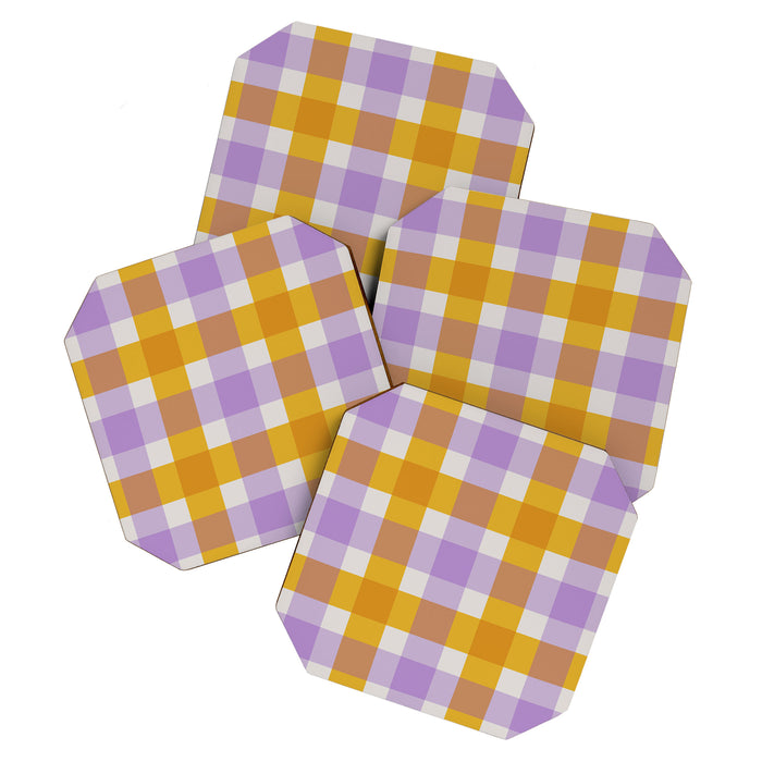 Soothing Geometric Blocks PY Coaster Gallery Image 1