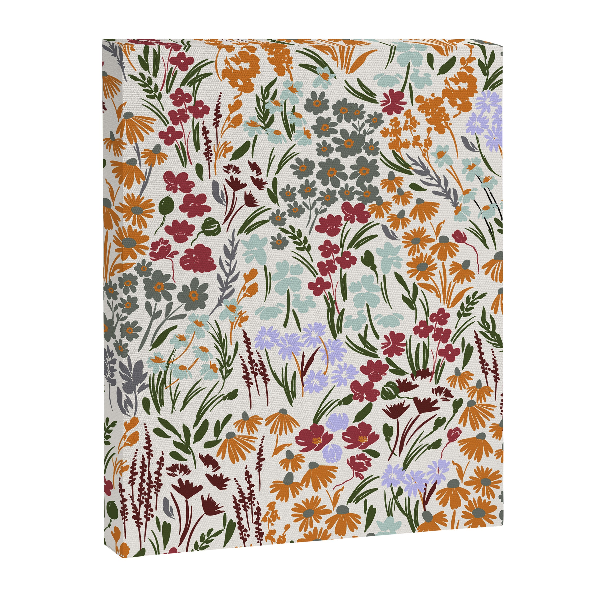 Spring flowery meadow 02 Canvas Print Gallery Image 8
