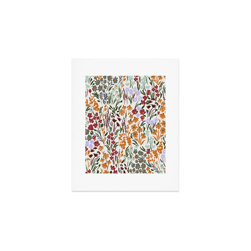 Spring flowery meadow 02 Art Print Gallery Image 1