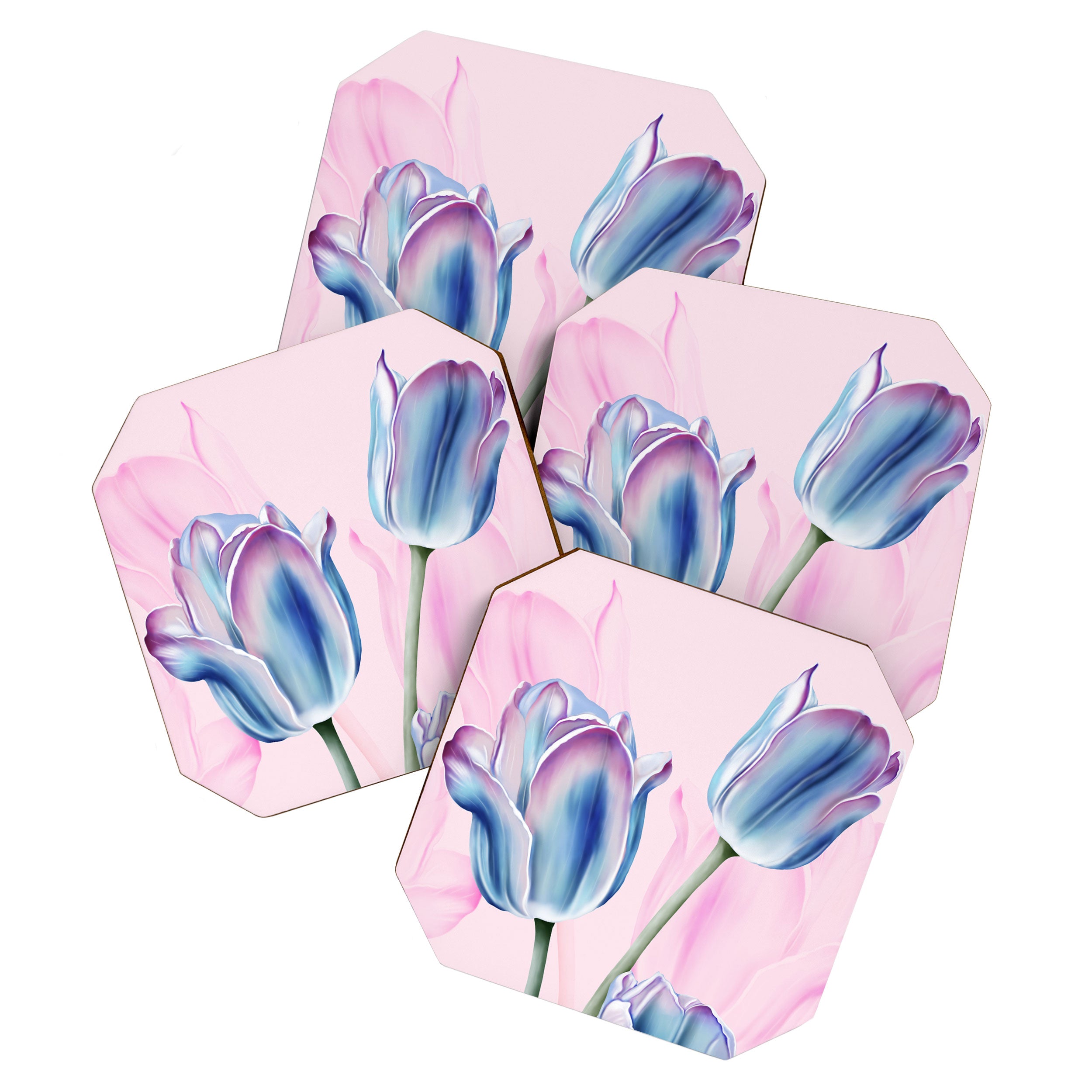 Spring Tulip Whispers Coaster Gallery Image 1