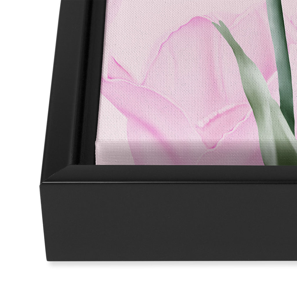 Spring Tulip Whispers Framed Canvas Print Gallery Image 3