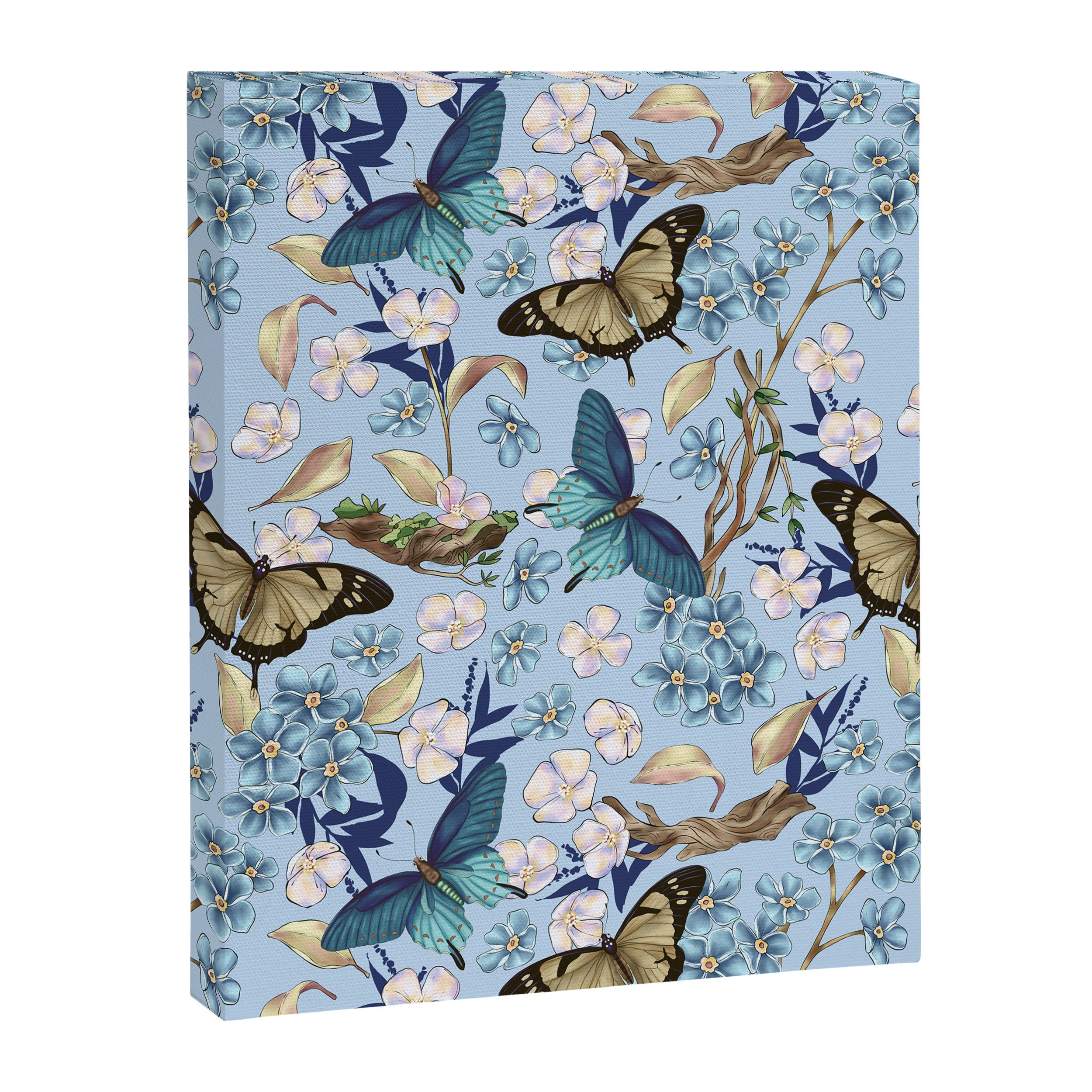 Springtime Flutter Bliss Canvas Print Gallery Image 8