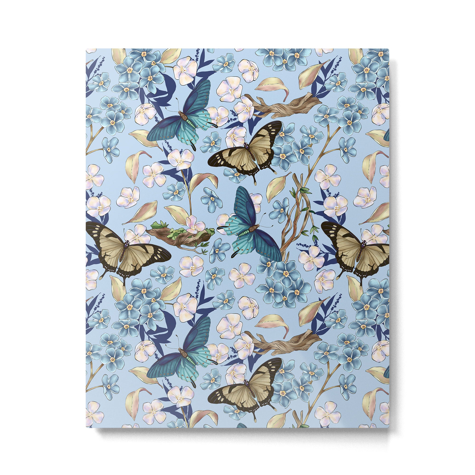 Springtime Flutter Bliss Metal Print Gallery Image 6