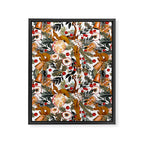 Squirrels on the Christmas tree I Framed Canvas Print Gallery Image 8