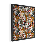 Squirrels on the Christmas tree I Framed Canvas Print Gallery Image 2
