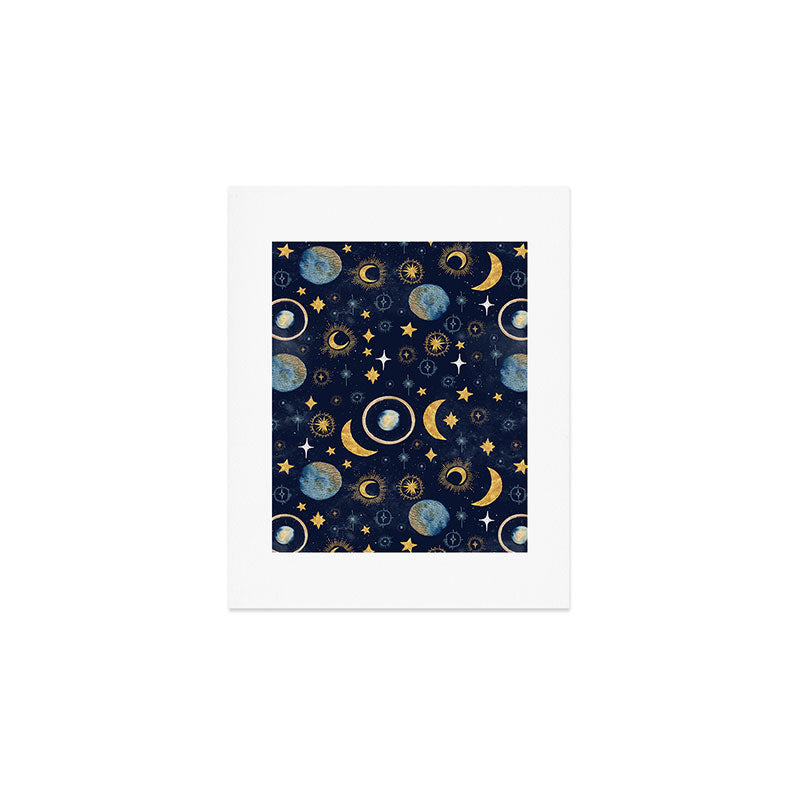 Starry night sky ABS 1 Art Print Gallery Image 1