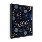 Starry night sky ABS 1 Framed Canvas Print Gallery Image 2