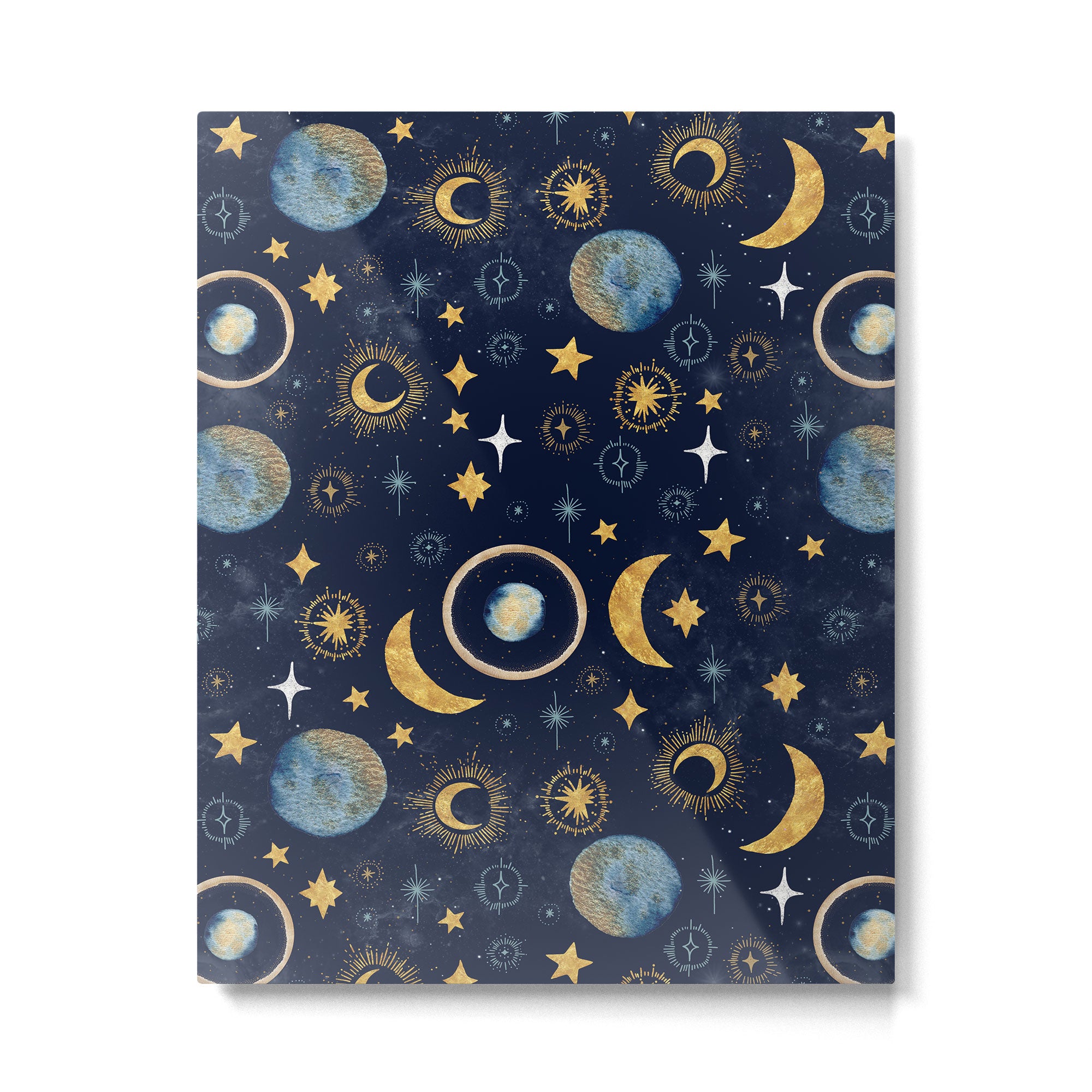 Starry night sky ABS 1 Metal Print Gallery Image 6