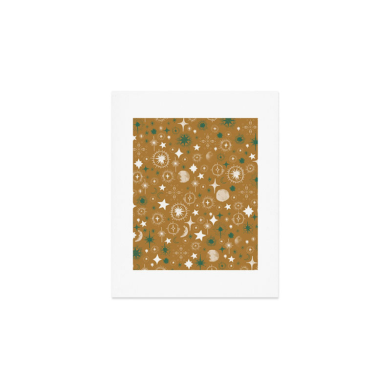 Stellar modern shapes A Art Print Gallery Image 1