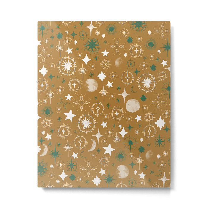 Stellar modern shapes A Metal Print Gallery Image 1