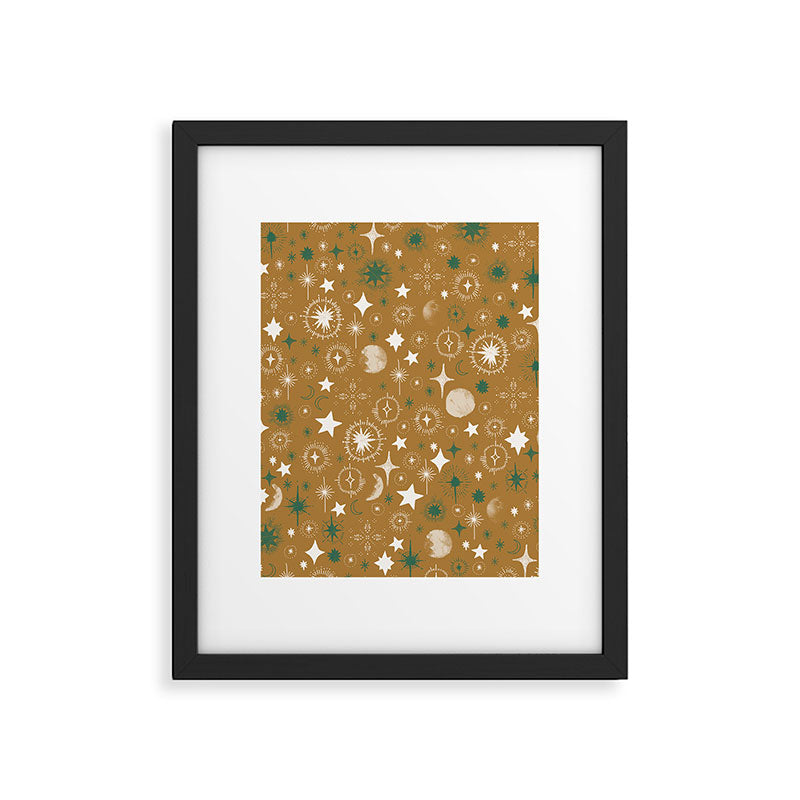 Stellar modern shapes A Framed Art Print Gallery Image 6