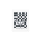 Structured Lines Grid Art Print Gallery Image 1