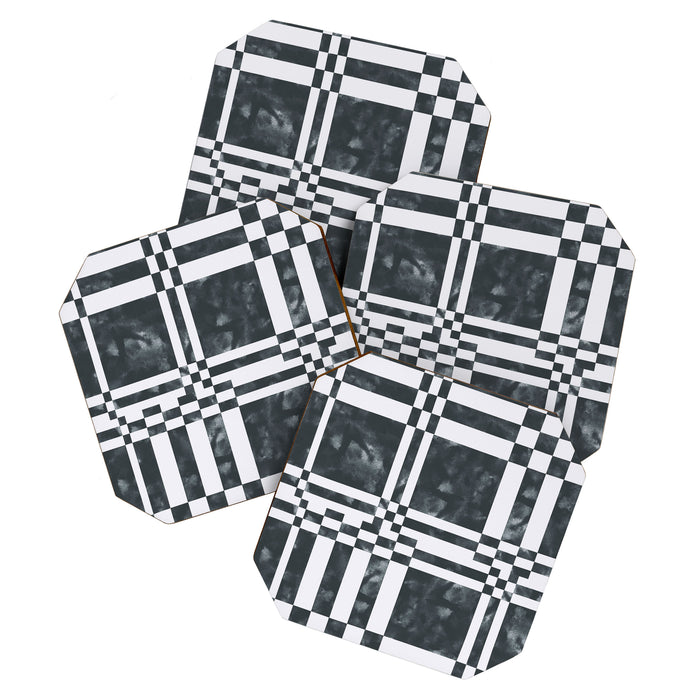 Structured Lines Grid Coaster Gallery Image 1