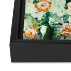 Succulent flowered cactus Framed Canvas Print Gallery Image 3