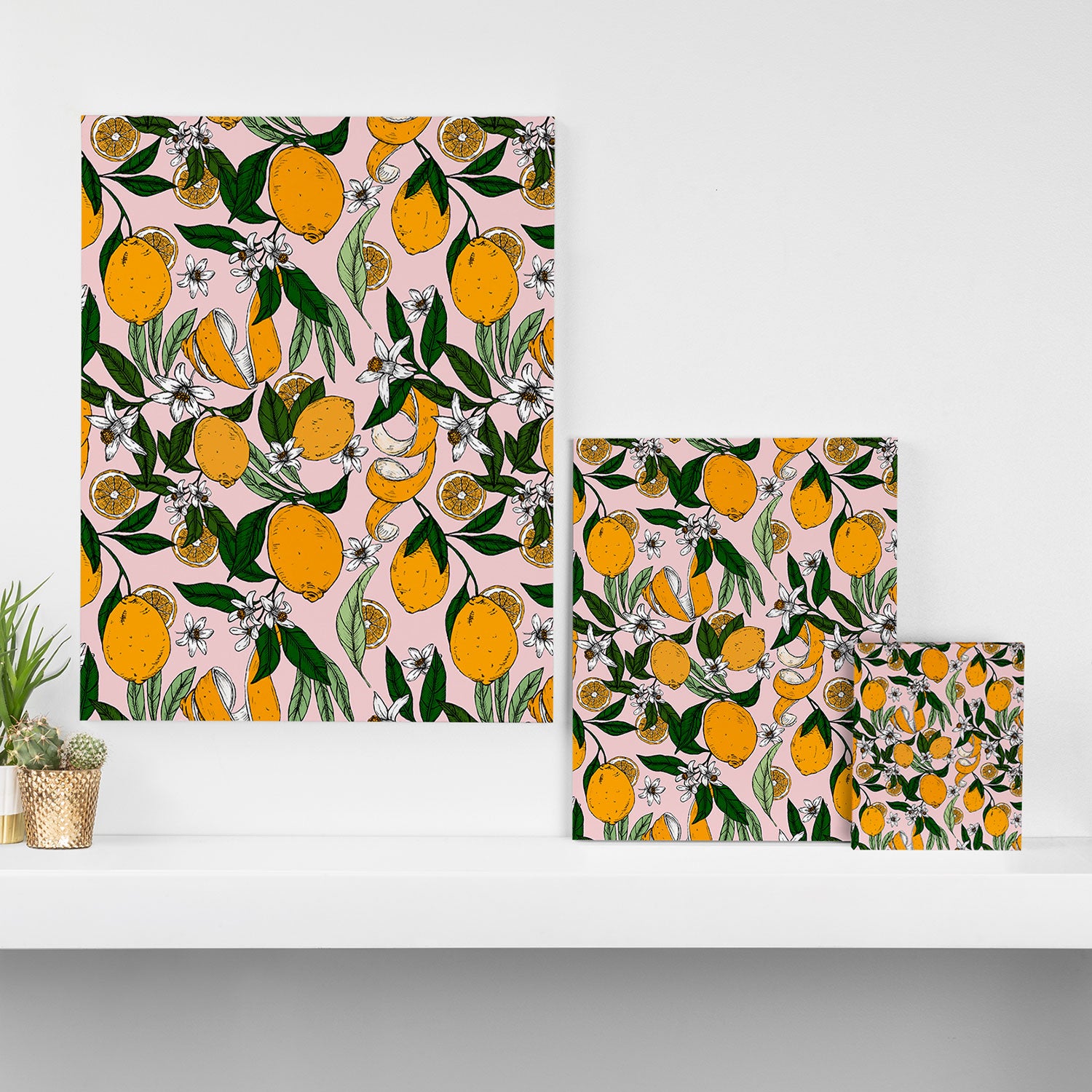 Succulent sweets oranges Canvas Print Gallery Image 3