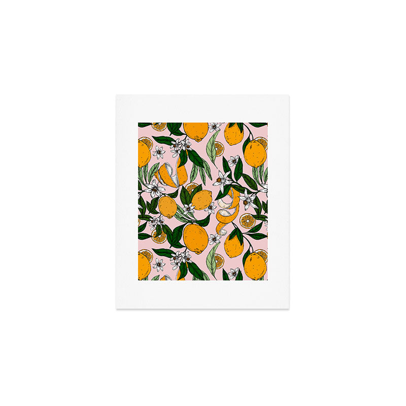 Succulent sweets oranges Art Print Gallery Image 1