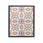 Summer Tile BP 24 Framed Canvas Print Gallery Image 8