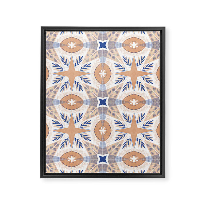 Summer Tile BP 24 Framed Canvas Print Gallery Image 1