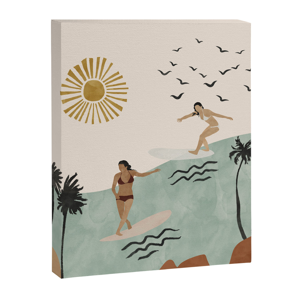 Sun sea and surf Canvas Print Gallery Image 8