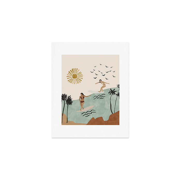 Sun sea and surf Art Print Gallery Image 1