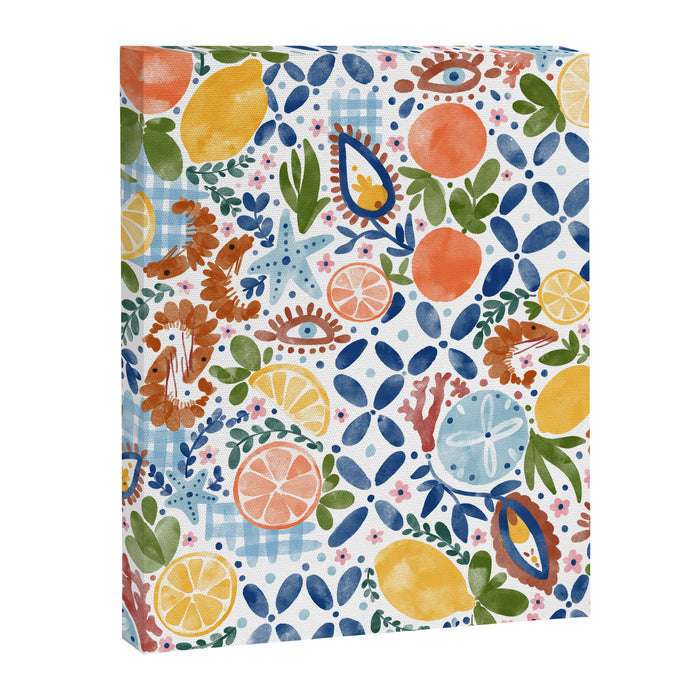 Sunny Coastal Escape Canvas Print Gallery Image 1