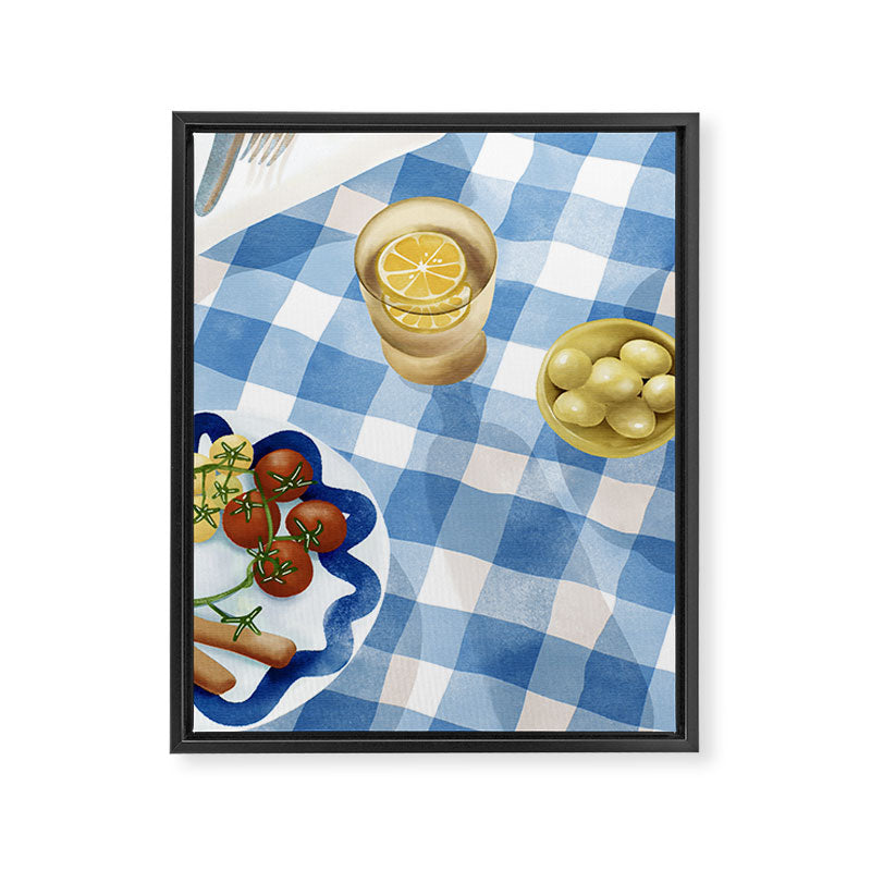 Sunny Escape Framed Canvas Print Gallery Image 8