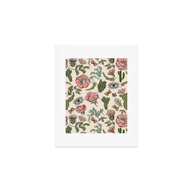 Sweetly wild desert 45 Art Print Gallery Image 1