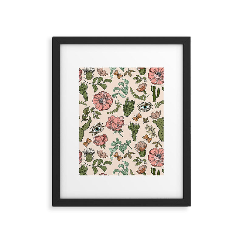 Sweetly wild desert 45 Framed Art Print Gallery Image 6