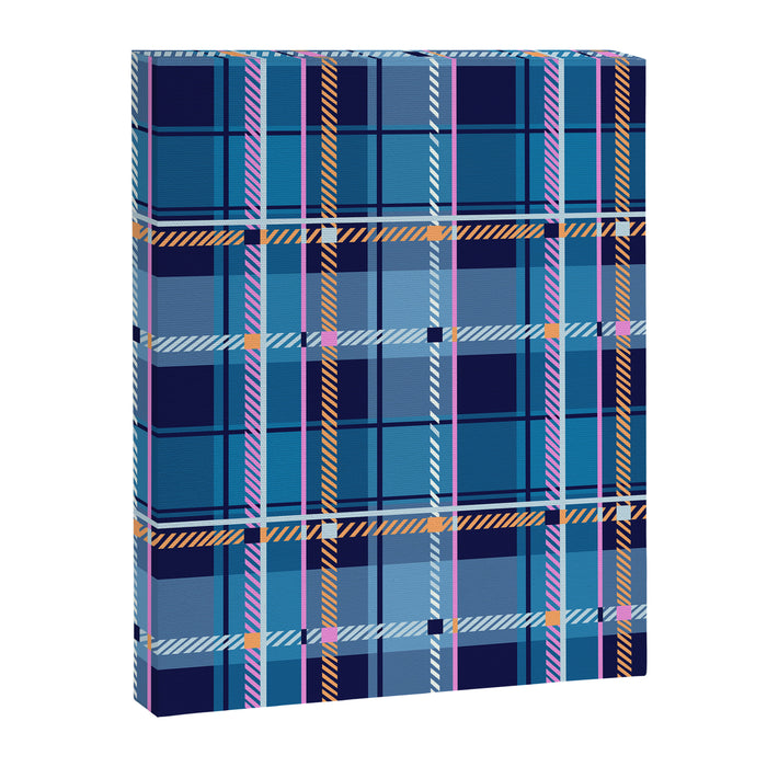 Tartan Motif Style B Canvas Print Gallery Image 1