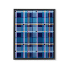 Tartan Motif Style B Framed Canvas Print Gallery Image 8