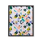 TERRAZZO BRUSHSTROKES Framed Canvas Print Gallery Image 8