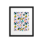 TERRAZZO BRUSHSTROKES Framed Art Print Gallery Image 6