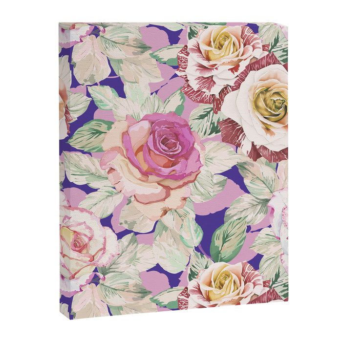 The lush garden in bloom P Canvas Print Gallery Image 1