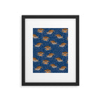 Tigers in the water Framed Art Print Gallery Image 4