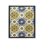 Tile floral nature Modern BY Framed Canvas Print Gallery Image 8