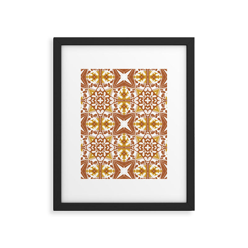 Tile Shapes Nature Charm Framed Art Print Gallery Image 6