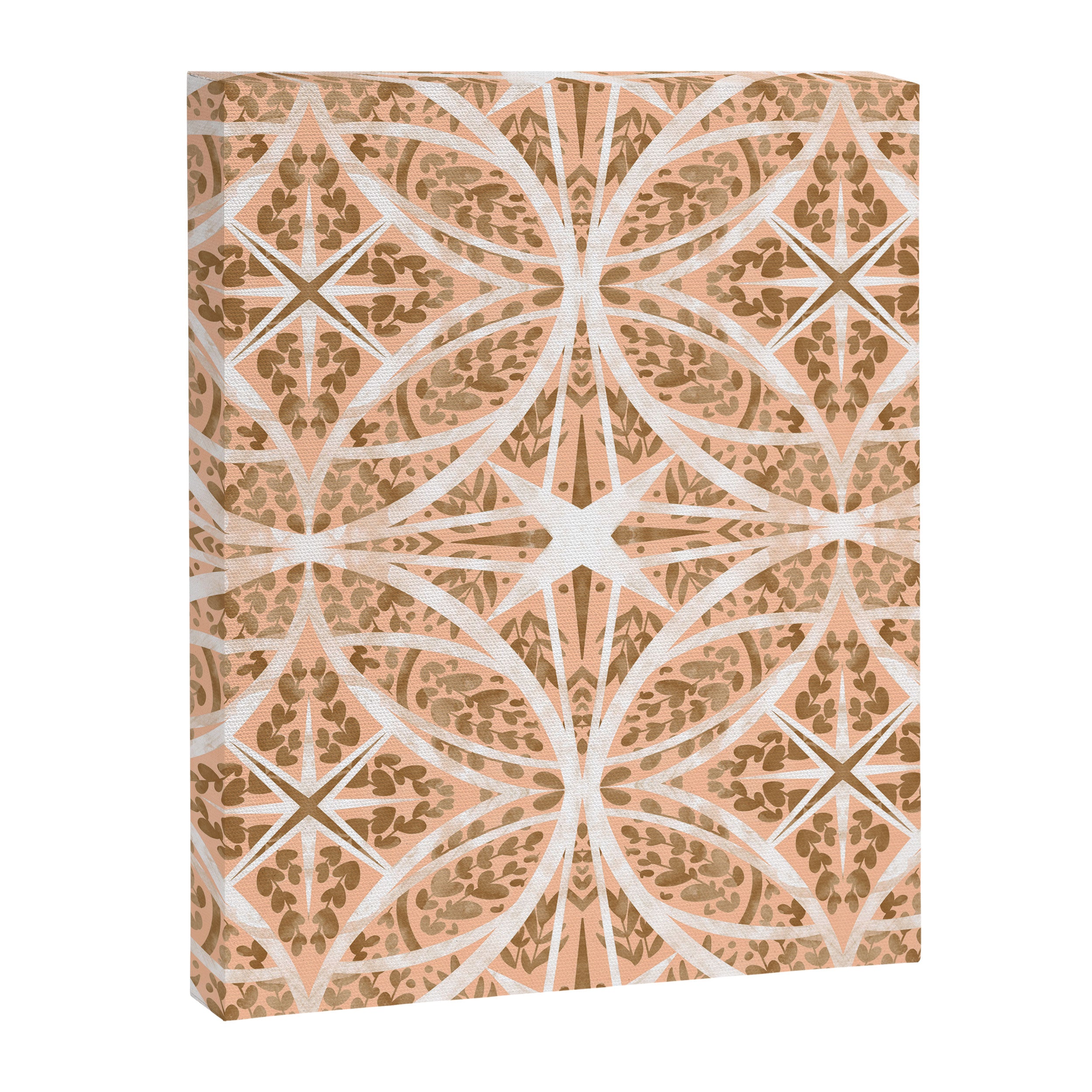 Tile wild leaves starry PF1 Canvas Print Gallery Image 8