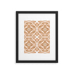 Tile wild leaves starry PF1 Framed Art Print Gallery Image 6