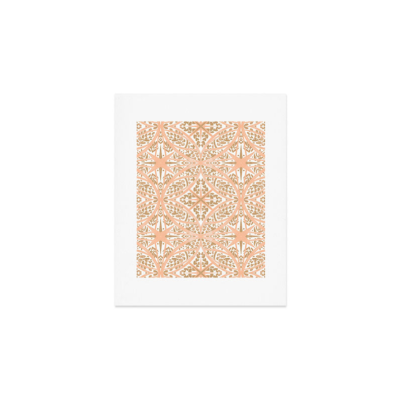Tile wild leaves starry PF2 Art Print Gallery Image 1