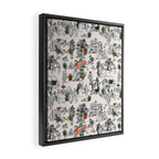 Toile de Jouy Between eras 01 Framed Canvas Print Gallery Image 2