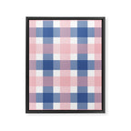 Tones Grid Fusion PB Framed Canvas Print Gallery Image 8