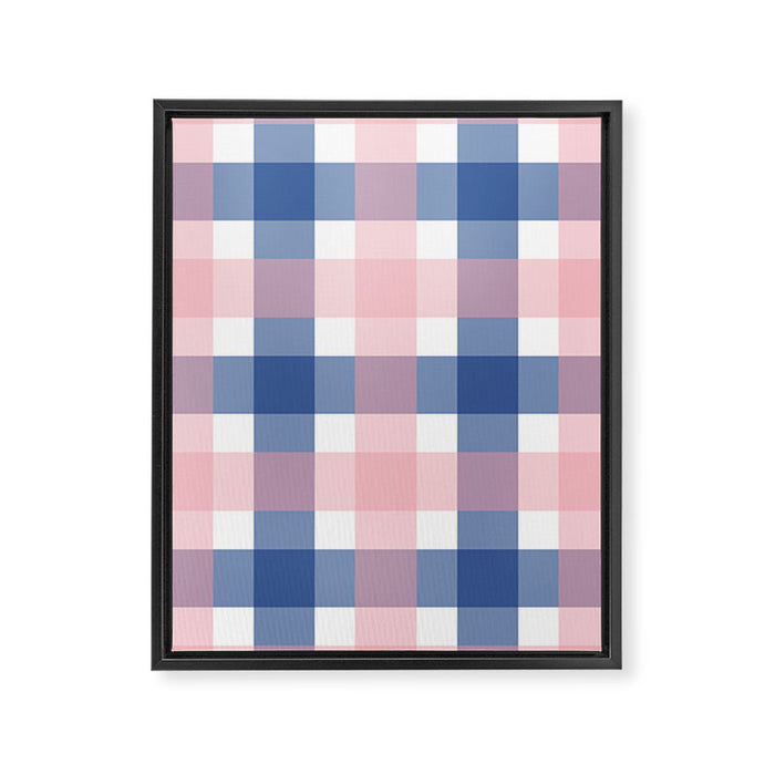 Tones Grid Fusion PB Framed Canvas Print Gallery Image 1