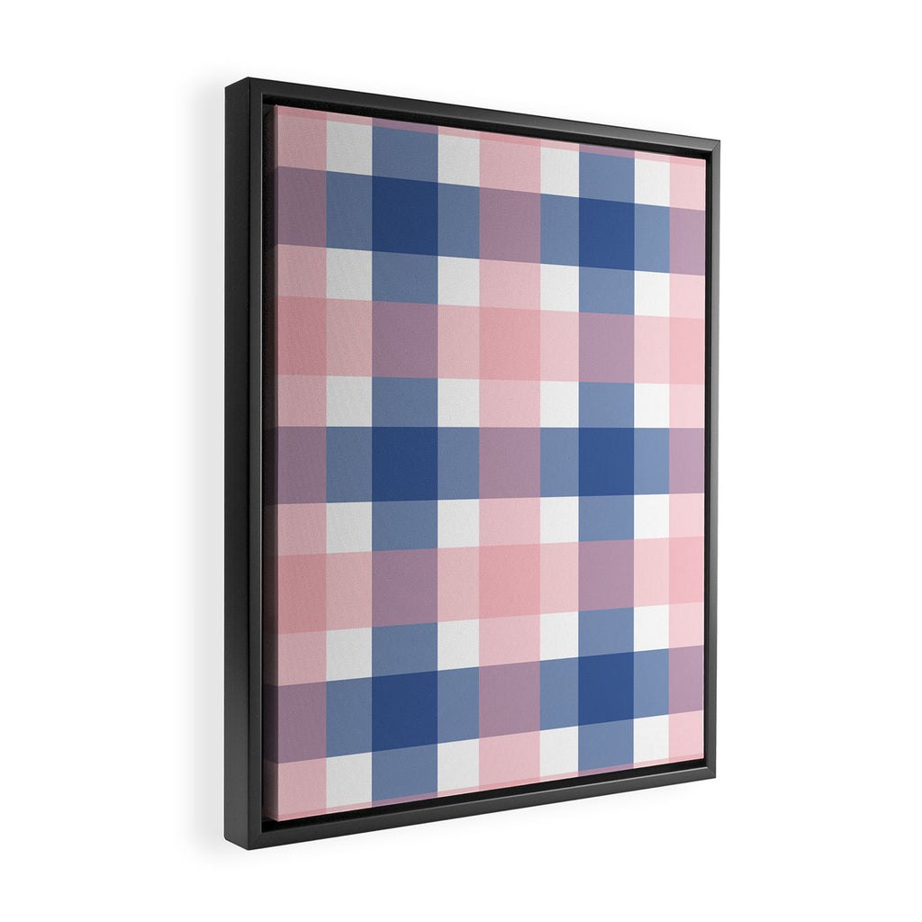 Tones Grid Fusion PB Framed Canvas Print Gallery Image 2