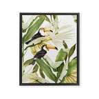 Toucans in Banana Plantation N Framed Canvas Print Gallery Image 8