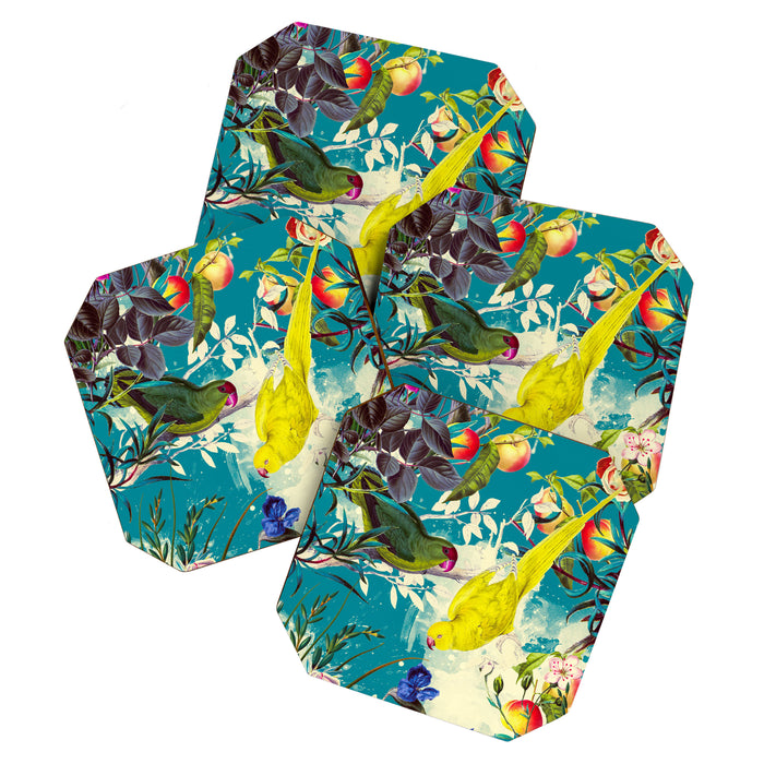 Tropical birds in the nature - 010 Coaster Gallery Image 1