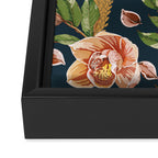 Tropical flowers autumn field D Framed Canvas Print Gallery Image 3